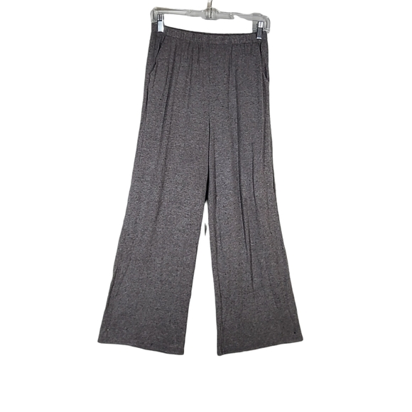 All in‎ Favor Wide Leg Lounge Pants size Small Heathered Gray - Picture 1 of 4